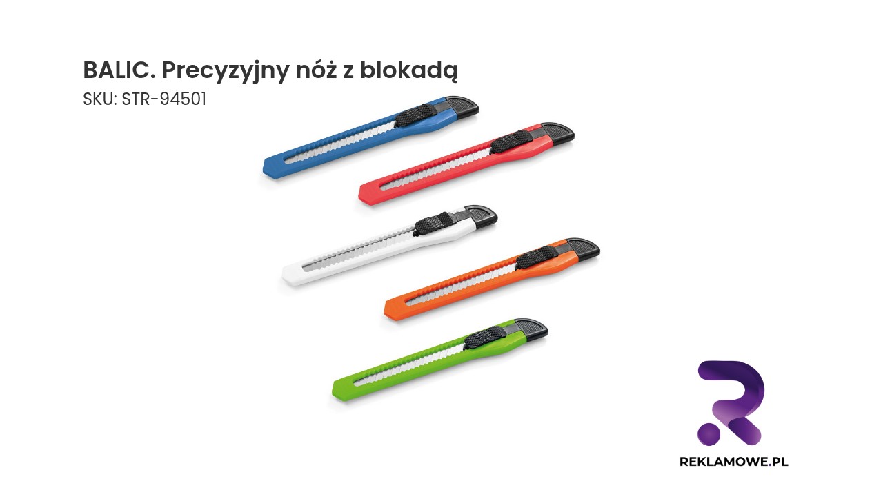 Precyzyjny nóż BALIC z blokadą