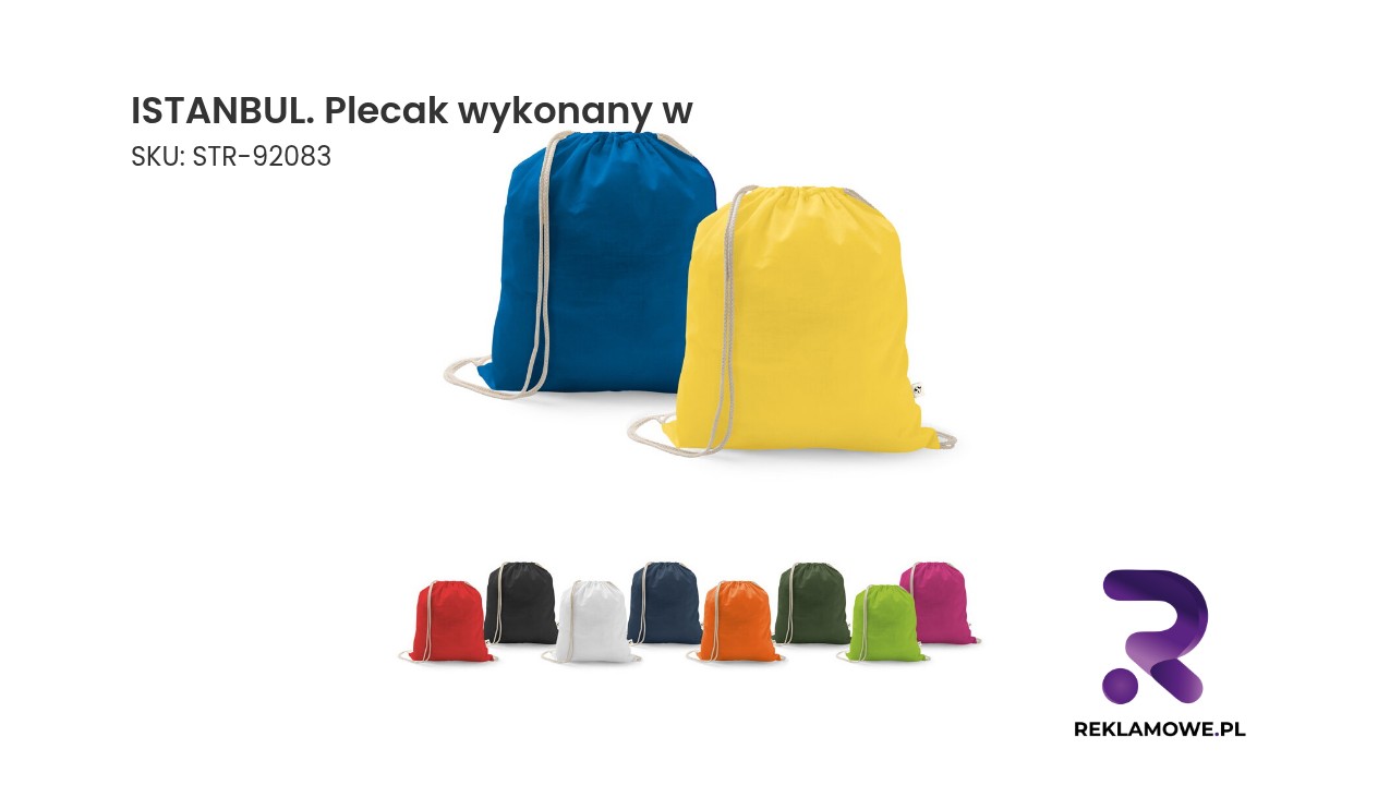 ISTANBUL plecak wykonany w - zdjęcie produktu