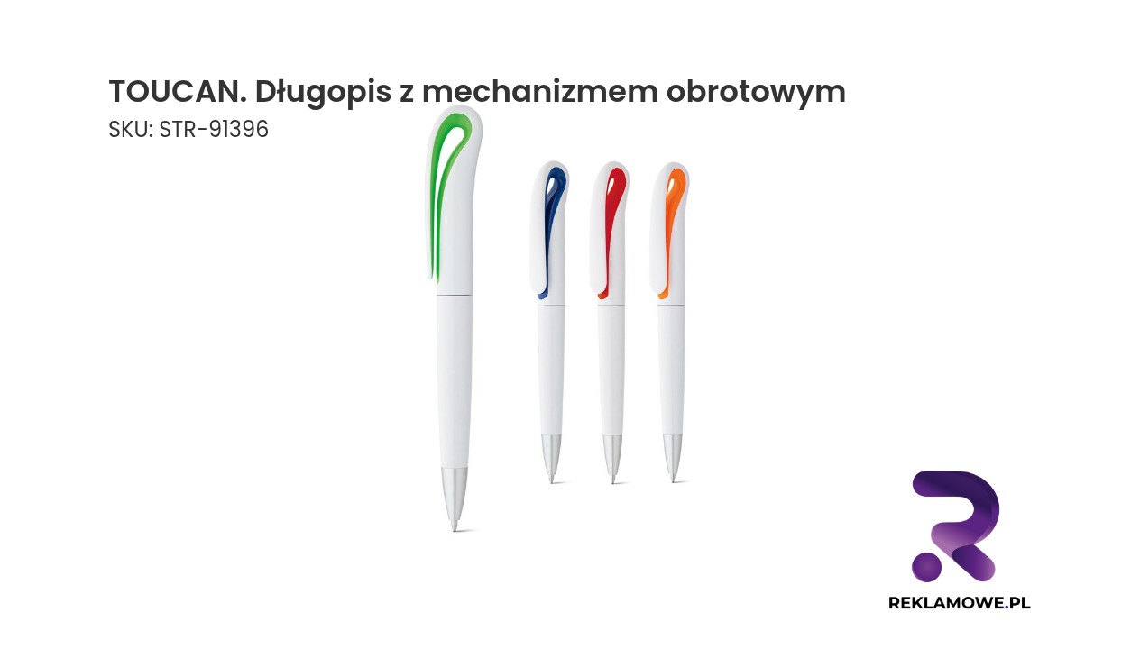 TOUCAN długopis z mechanizmem obrotowym