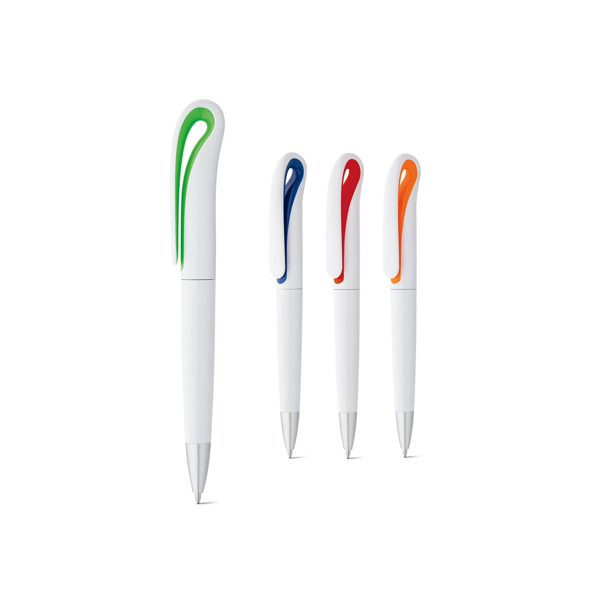 TOUCAN. Długopis z mechanizmem obrotowym i klipsem 91396_set