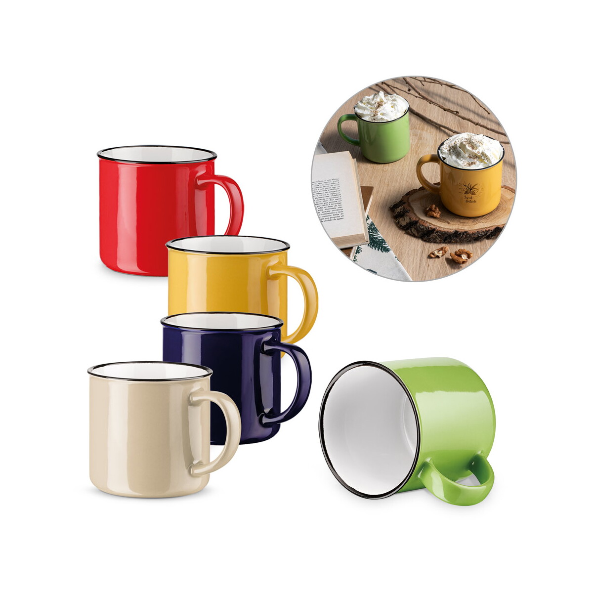 VERNON. Kubek ceramiczny 340 mL 93836_set