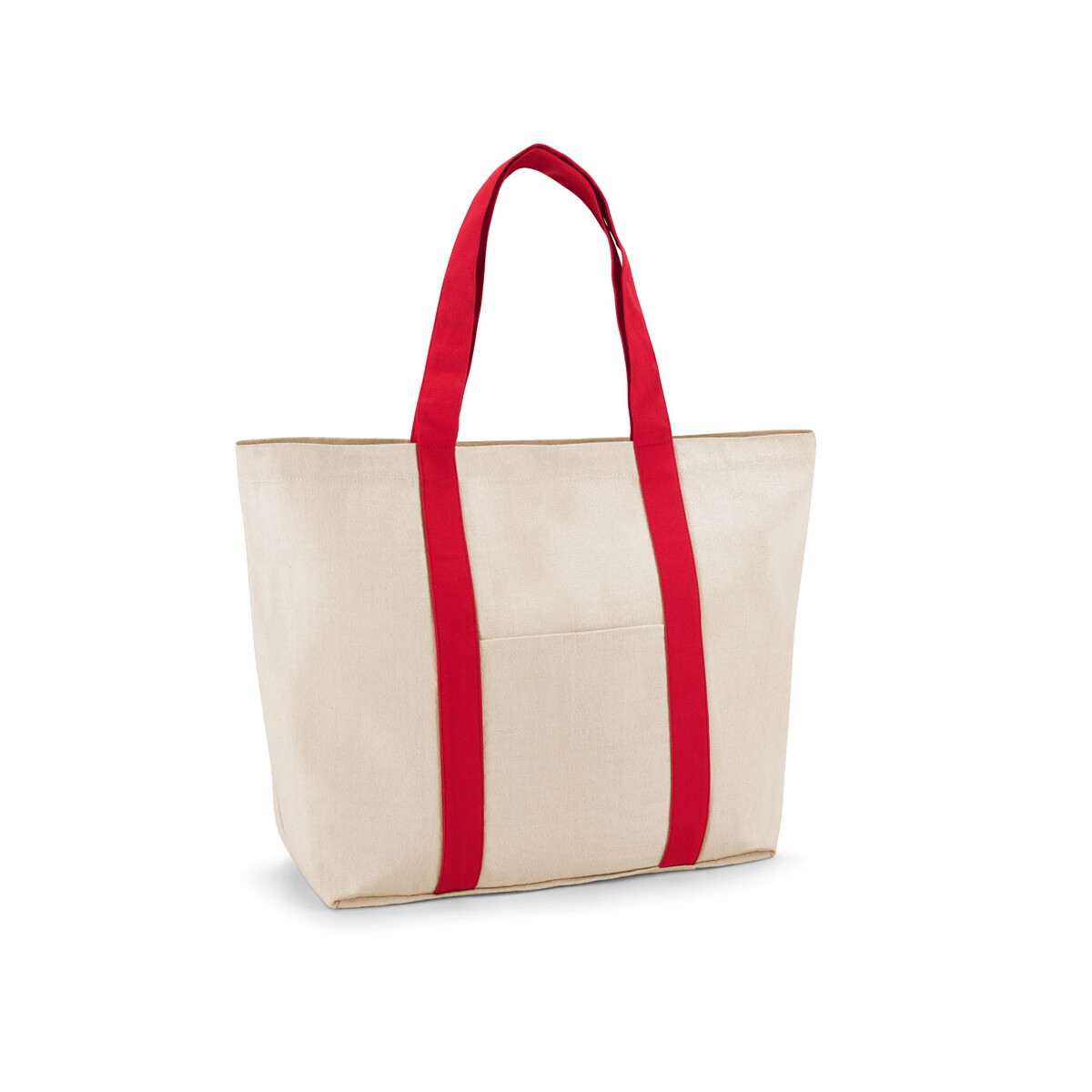 VILLE. Płócienna torba 100% bawełna z przednią i wewnętrzną kieszenią (280 g/m²) 92824_set